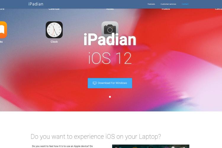 iPadian to app iMessage for WindowsPC