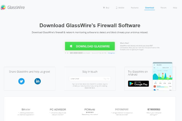 GlassWire Firewall