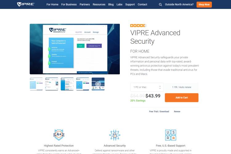 VIPRE     Advanced Security 