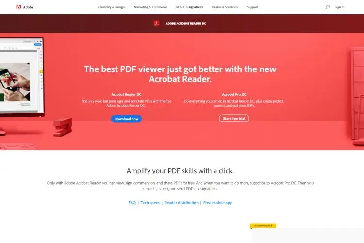 Adobe AcrobatReader DC